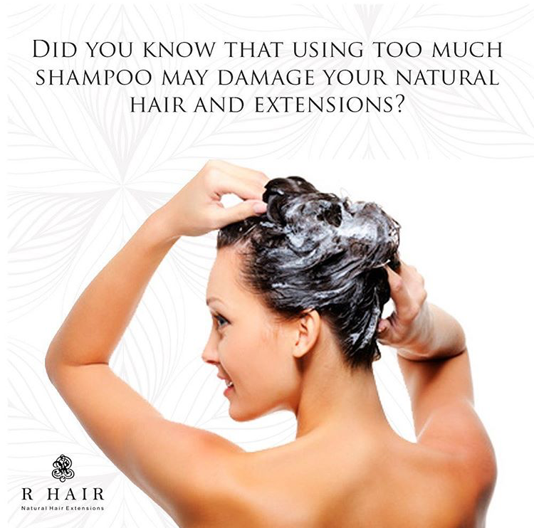 Did you know that using too much shampoo may damage your natural hair