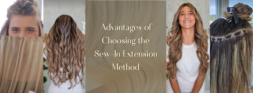 The Advantages of the Sew-In Hair Extension Method