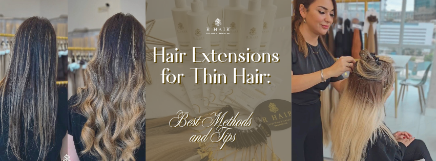 Hair Extensions for Thin Hair: Best Methods and Tips