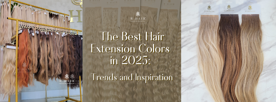 The Best Hair Extension Colors in 2025: Trends and Inspiration