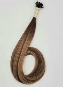 Keratin Tips Rooted #15/M Brown  (Collection Line)