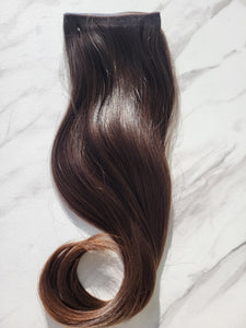 Weft-InvisiTape Virgin Dark 18" 65g (Brasileiro Do Sul)