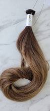 Load image into Gallery viewer, Ultra Thin Weft Rooted 15/M Brown wavy (Collection Line)
