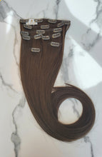 Load image into Gallery viewer, Clip In Extension - M Brown Ash Straight (Collection Line)