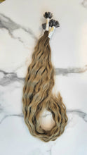 Load image into Gallery viewer, Keratin Tips - Rooted Honey Curly (Collection Line)