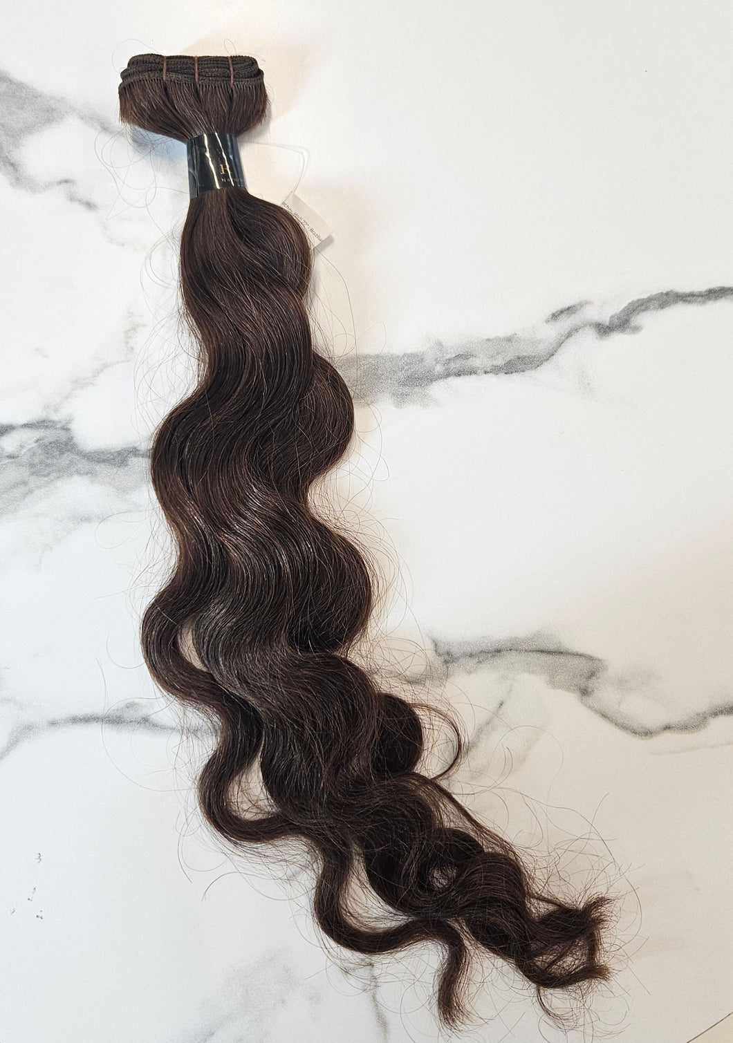 Machine Weft M Brown Wavy (Brazilian Line)