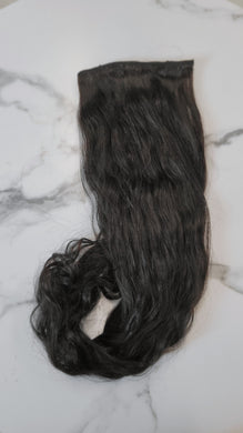 Clip-In Extension Virgin Dark Natural Curly 70g (Brasileiro Regional)