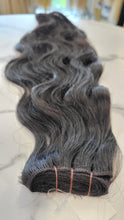 Load image into Gallery viewer, Machine Weft - Natural Black Wavy (Brazilian Line)