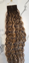 Load image into Gallery viewer, Invisible Tape - Rooted #15 M Brown Curly (Collection Line)