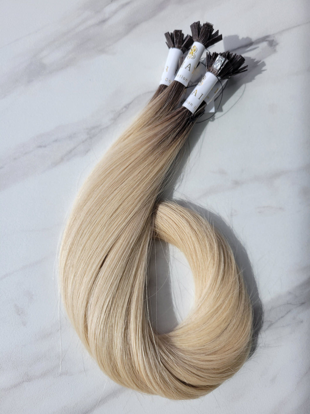 Keratin Tips Rooted Vanilla/Platinum (Collection Line)