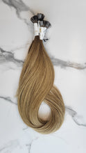 Load image into Gallery viewer, Keratin Tips - Rooted Honey Straight (Collection Line)