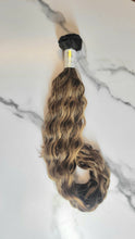 Load image into Gallery viewer, Machine Weft - Rooted 15/M Brown Curly (Collection Line)