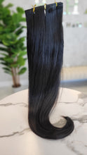 Load image into Gallery viewer, Weft-InvisiTape Virgin Dark Straight 180g (Brasileiro Do Sul)