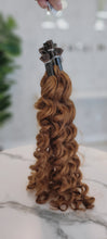 Load image into Gallery viewer, Keratin Tips Copper Curly (Choice Line)
