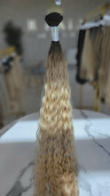 Load image into Gallery viewer, Machine Weft - Rooted Vanilla Curly (Collection Line)