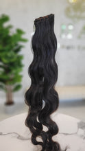 Load image into Gallery viewer, Machine Weft - Natural Black Wavy (Brazilian Line)