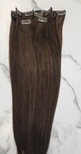 Load image into Gallery viewer, Clip In Extension - M Brown Ash Straight (Collection Line)