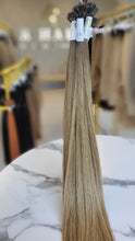 Load image into Gallery viewer, Keratin Tips - Rooted Honey Straight (Collection Line)