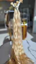 Load image into Gallery viewer, Keratin Tips - White Curly (Collection Line)