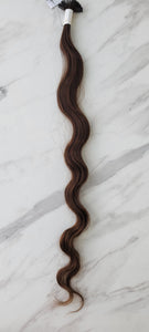 Keratin Tips M Brown  Wavy (Brazilian  Line)