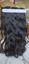 Load image into Gallery viewer, Clip-In Extension Natural Black Wavy 120g (Choice Line)
