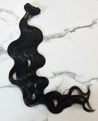 Machine Weft Natural Wavy (Brazilian Line)