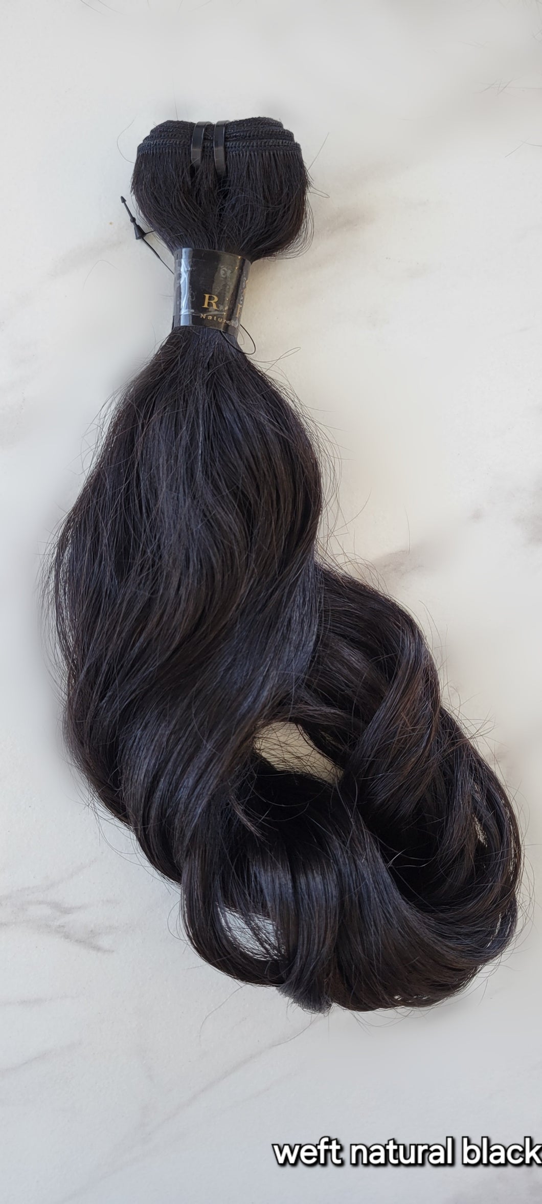 Machine Weft  Natural Black Wavy (ChoiceLine)