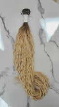 Load image into Gallery viewer, Machine Weft - Rooted Vanilla Curly (Collection Line)