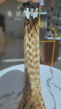Load image into Gallery viewer, Keratin Tips - Rooted Vanilla Curly (Collection Line)