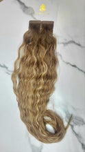 Load image into Gallery viewer, Tape Extension - Sun Kissed Curly (Collection Line)