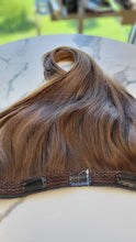 Load image into Gallery viewer, Clip-In Extension - Brown Balayage Wavy 100g 20" (Brasileiro do Sul)