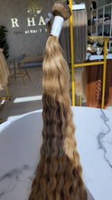 Load image into Gallery viewer, Machine Weft - Rooted Honey Curly (Collection Line)