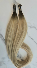 Load image into Gallery viewer, Ultra Thin Weft - Rooted 16/Platinum Straight (Signature Line)