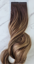 Load image into Gallery viewer, Tape Extensions - Rooted 15/M Brown Soft Wavy (Collection Line)