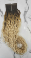 Load image into Gallery viewer, Tape Extensions - Rooted Vanilla Curly (Collection Line)