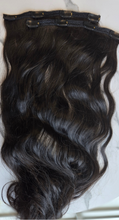 Load image into Gallery viewer, Clip-In Extension Natural Black Wavy 120g (Choice Line)