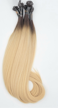 Load image into Gallery viewer, Keratin Tips - Rooted Platinum Straight (Signature Line)