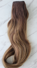 Load image into Gallery viewer, Clip In Extension - Rooted #15/M Brown Soft Wavy (Collection Line)