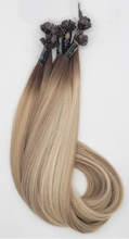 Load image into Gallery viewer, Keratin Tips - Rooted #16/Platinum Straight (Signature Line)