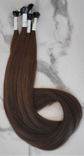 Load image into Gallery viewer, Keratin Tips - M Brown Ash Straight (Collection Line)