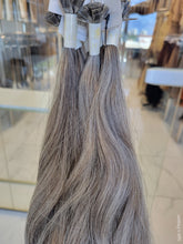 Load image into Gallery viewer, Keratin Tips Salt n Pepper Wavy (Collection Line)