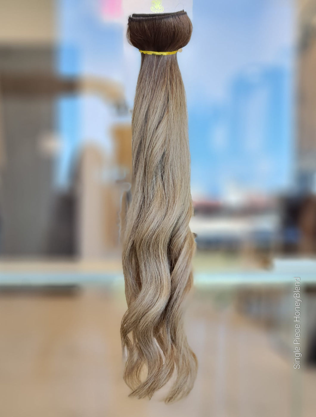 Clip In Extension Honey Blend Wavy  (Collection Line)