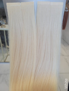 Tape Extension White  Blonde (Collection Line)