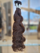Load image into Gallery viewer, Keratin Tips M Brown  Wavy (Brazilian  Line)