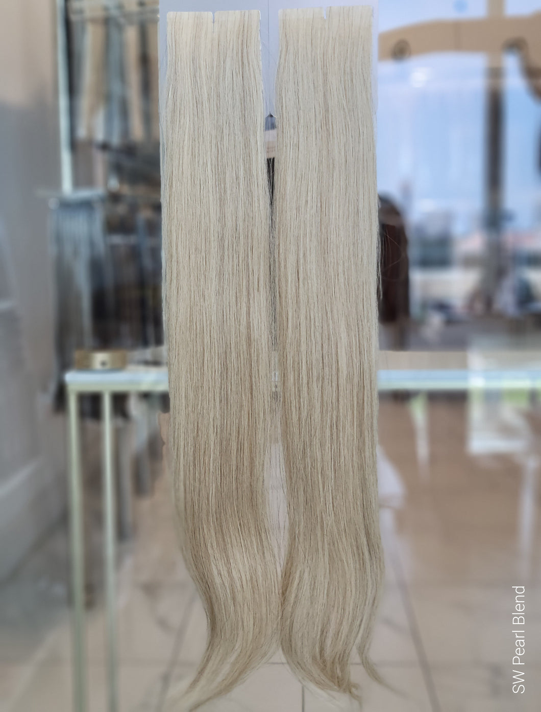 Invisible Tape Extension Pearl Blend Straight (Collection Line)
